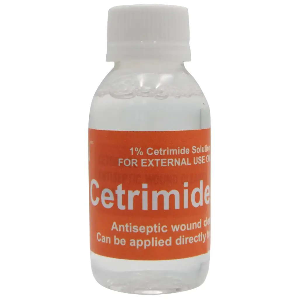 Cetrimide Antiseptic Wound Cleaner 100ml Safety Signs & Equipment